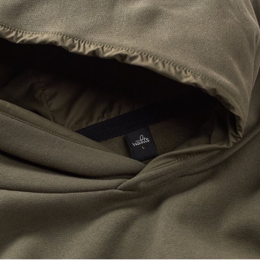 WAHTS EUC Vance Tech Luxury Hoodie Hooded Sweatshirt L Green - Picture 11 of 11